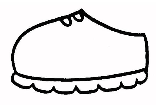 球鞋的画法卡通球鞋简笔画图片教程