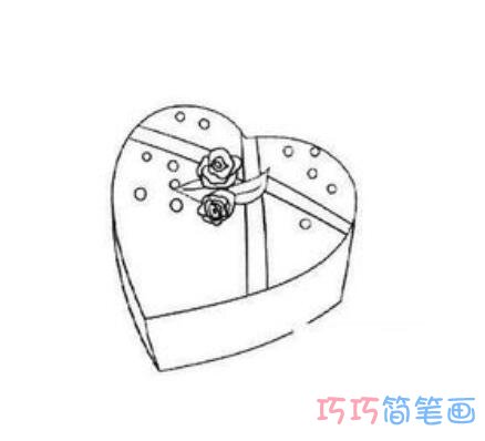 爱心蛋糕怎么做好看简单_蛋糕简笔画图片