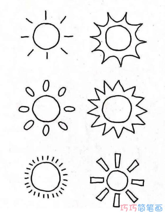 天气预报怎么画简单易学_天气预报简笔画图片