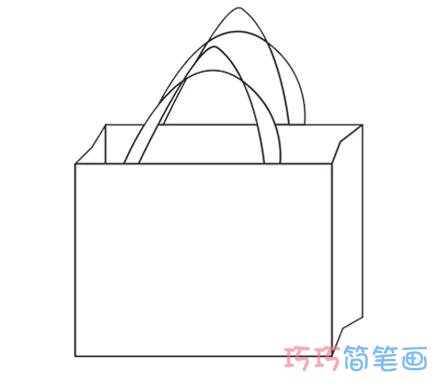 幼儿手提袋怎么画简笔画教程简单